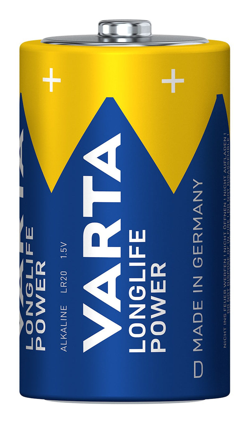 Varta Battery Longlife Power LR20, D (mono) 2 Pieces 04920121422