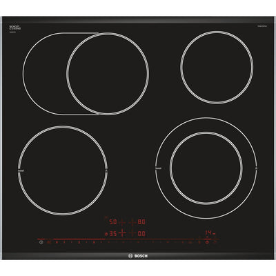 Bosch Board Vitrocerámica PKN675DP1D (4 Zonas Cocción, Colour Black — image 1