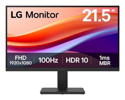 LG Monitor 22U401A-B 21,5 FHD 100HZ 1MS Black — image 1