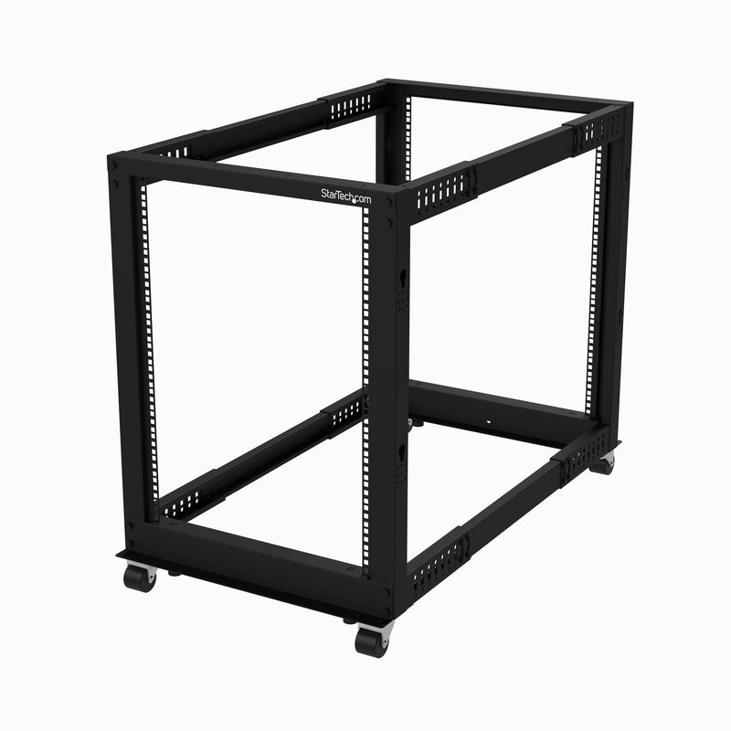 StarTech.com Rack Frame Abierto 15U - 4 Columnas - Depth Adjustable
