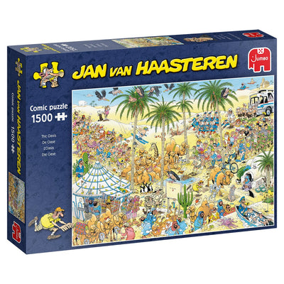 Jan Van Haasteren The Oasis 1500PCS Puzzle Rompecabezas 1500 Pieces Cómics — image 1