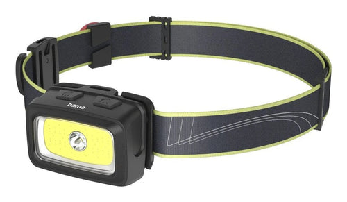 Hama HL350 Black Blue Yellow Linterna With Tape Cabeza LED — image 1
