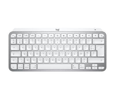 Logitech Keyboard French Mx Keys Mini For Mac Minimalist Wireless Illuminated Keyboard Bluetooth Azerty Grey — image 1