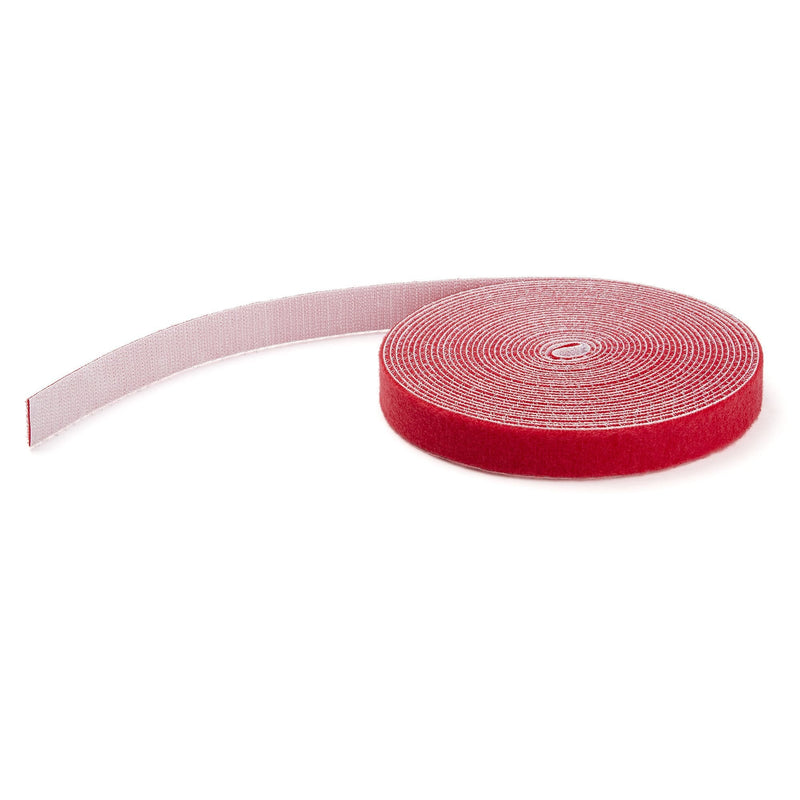 StarTech Tape Velcro Sujetacable 15M Red