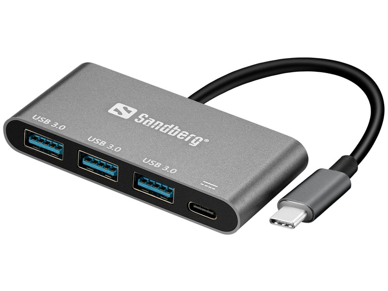 Sandberg USB-C - 3x USB 3.0 Hub + Pd