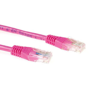 Pink 7 Meter U UTP CAT.6A Patch Cable With RJ45 Connectors — image 1