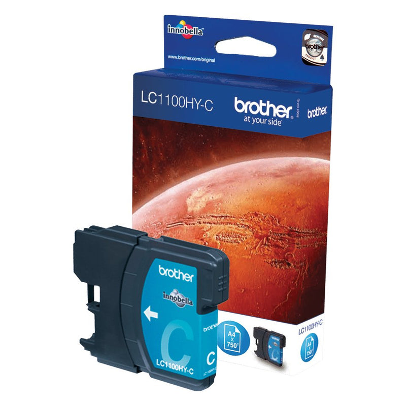 Brother Genuine Ink LC1100HYC LC-1100 Cyan