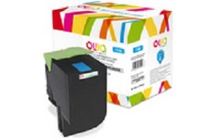 Owa Toner Compatible With Lexmark 80C2SCE Cyan (2.000 S.)
