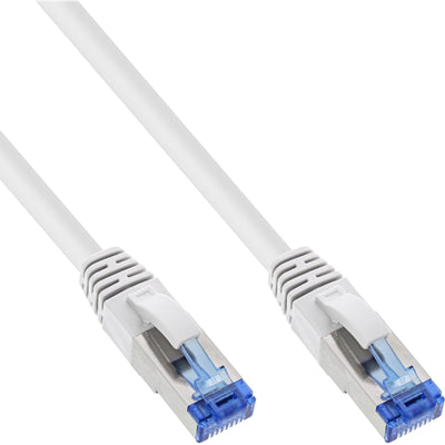 Inline Network Cable S/FTP Pimf CAT.6A Libre Halógenos 500MHZ White 0.25M — image 1