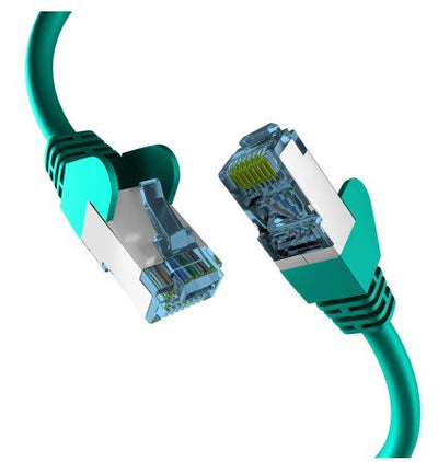 Efb RJ45 Network Cable With CAT.7 Rohcable Green 10M — image 1