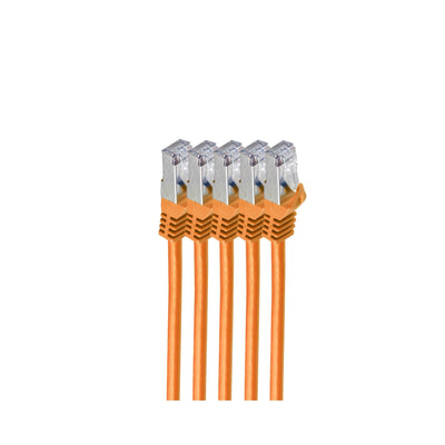 Shiverpeaks RJ45 Network Cable S FTP, CAT.7 VE5, 1M Orange — image 1