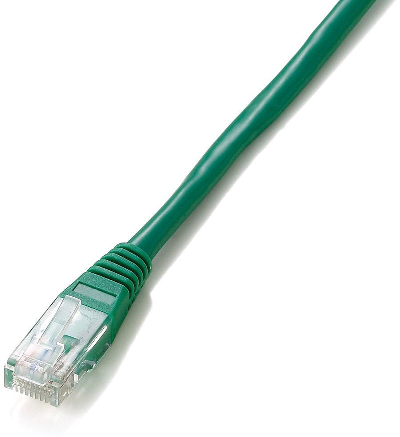 Equip Network Cable CAT.5E U/UTP 2x RJ45 15.00M Green