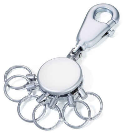 Troika Patent Anilla Keyring Silver — image 1