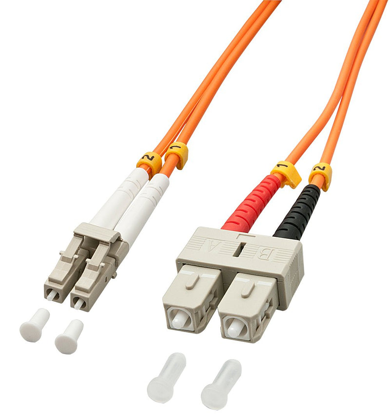 Lindy Cable Dúplex Fibre Optic Lc/Sc OM2 1M 50/125ÆM Multimode