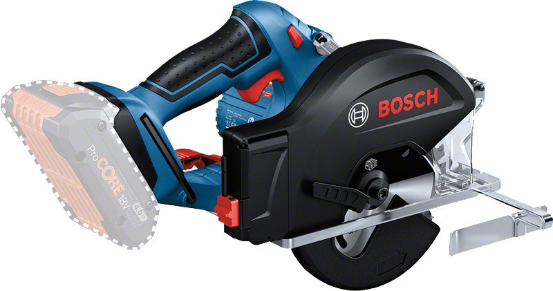 Bosch Saw Circular Professional Gkm 18V-50, Without Battery Ni Charger L-boxx