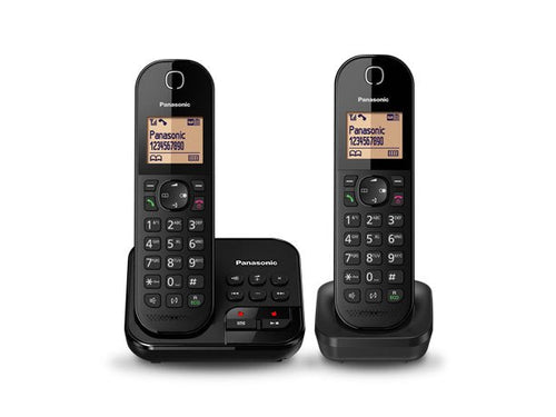Panasonic Phone Wireless KX-TGC422GB Black Duo — image 1