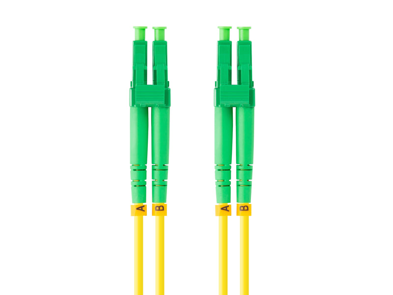 Lanberg Cable Fibre Optic 2M Mono Lc/Apc-lc/Apc Duplex G657A1 Lszh Yellow