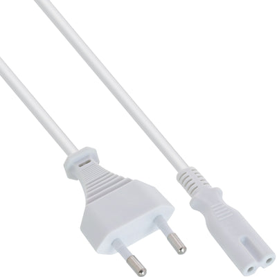 Inline Cable Power , Connector Euro a Connector EURO8, White 2,0M — image 1