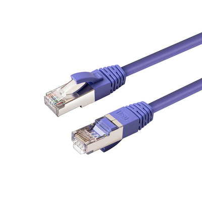 Microconnect MC-SFTP6A01P Network Cable Púrpura 1M CAT.6A S/FTP (s-STP) — image 1