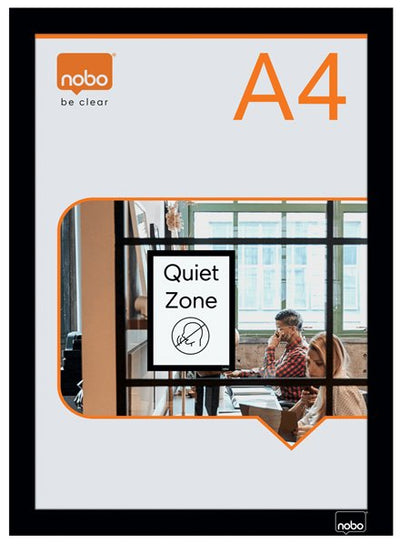 Nobo Pack 2 Frames Autoadhesivos Magneticos Formato A4 - Colocacion Vertical U Horizontal - Frame Colour — image 1