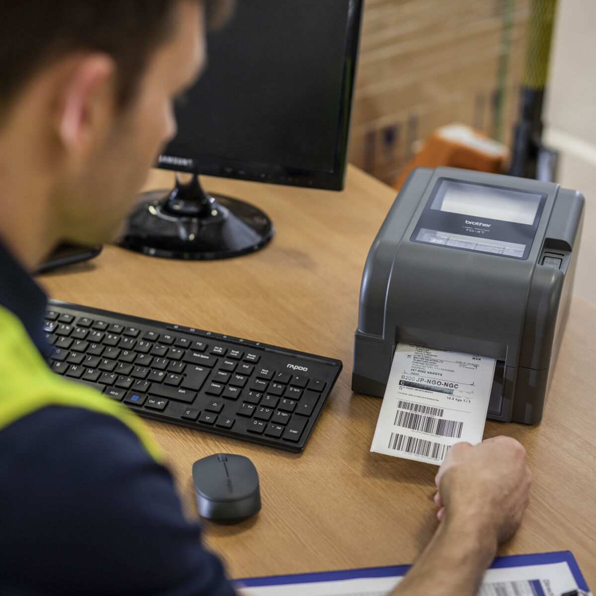 Brother Label Printer Brother Td4520Tnz1