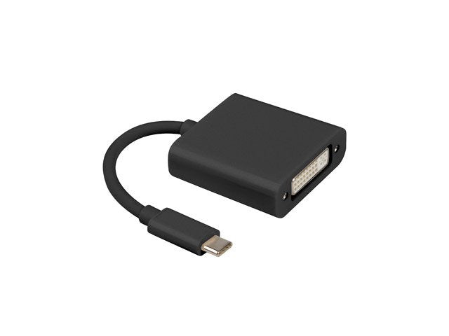 Lanberg Adapter USB Type-c (m) -DVI (f) 15CM Black