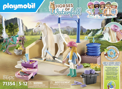Playmobil 71354 Caballos Cascada Isabella And Leona With Zona Lavado, Toy Construcción 71354 — image 1
