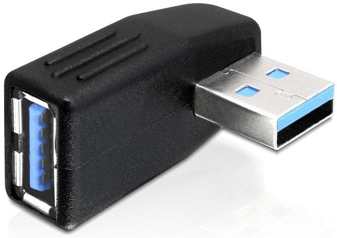 Delock Adapter USB 3.0 Macho-hembra Angular 270° Horizontal