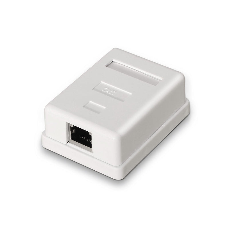 Aisens Roseta Surface RJ45 CAT.6 FTP 1 Socket - White
