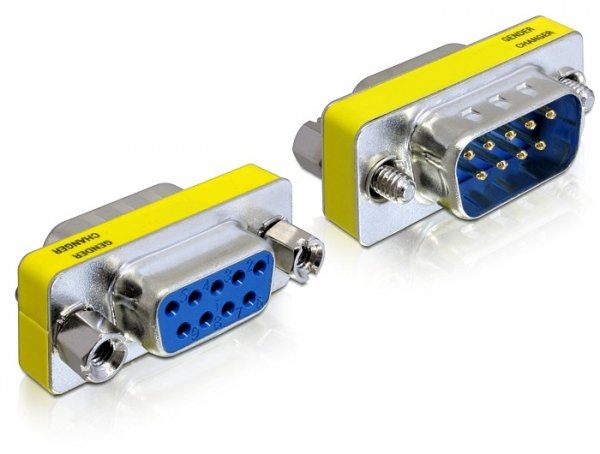 Delock 65249 Adapter D-SUB9 - D-SUB9 M/H