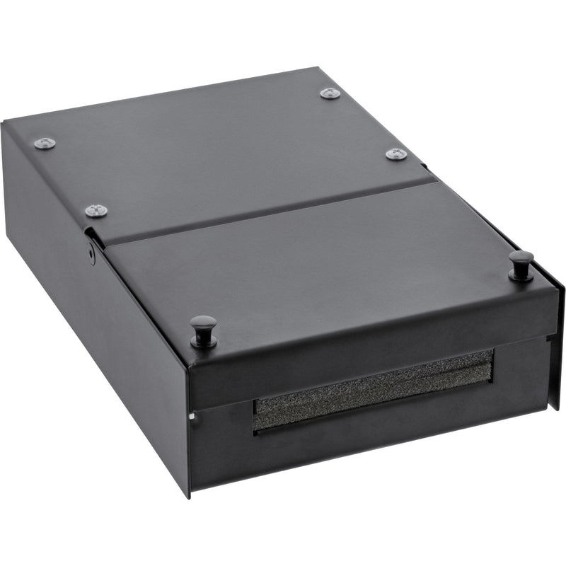 Inline Box Of Assembly Surface Keystone 4x RJ45, Black