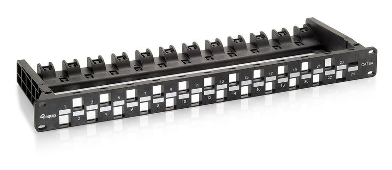 Patch Panel Vacio CAT.6A 24 Ports Keystone 1U