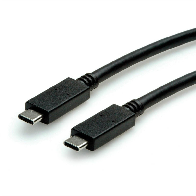 Value USB 3.2 Gen 2 Cable C-c, M M, 4K UHD-1, 10GBIT S, Emark, 100W, White 1M