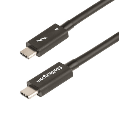 StarTech.com Cable 1M Thunderbolt 4 - 40Gbps - Pd 100W - Vídeo 4K/8K - Cable Thunderbolt 4 With Certificación  — image 1