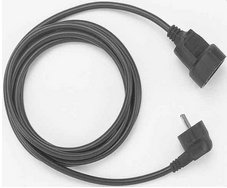 Bachmann Cable Extensor 5M Schuko H05VV­F 3G 1.50MM² Black — image 1