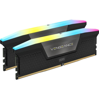 Corsair RAM Vengeance RGB DDR5 6000MHZ PC5-48000 32GB 2X16GB CL36 Black — image 1