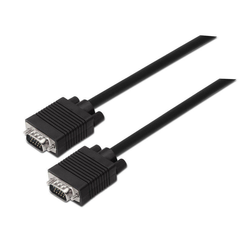 Aisens Cable Svga - HDB15/MACHO-HDB15/Male - 1.80M - Black