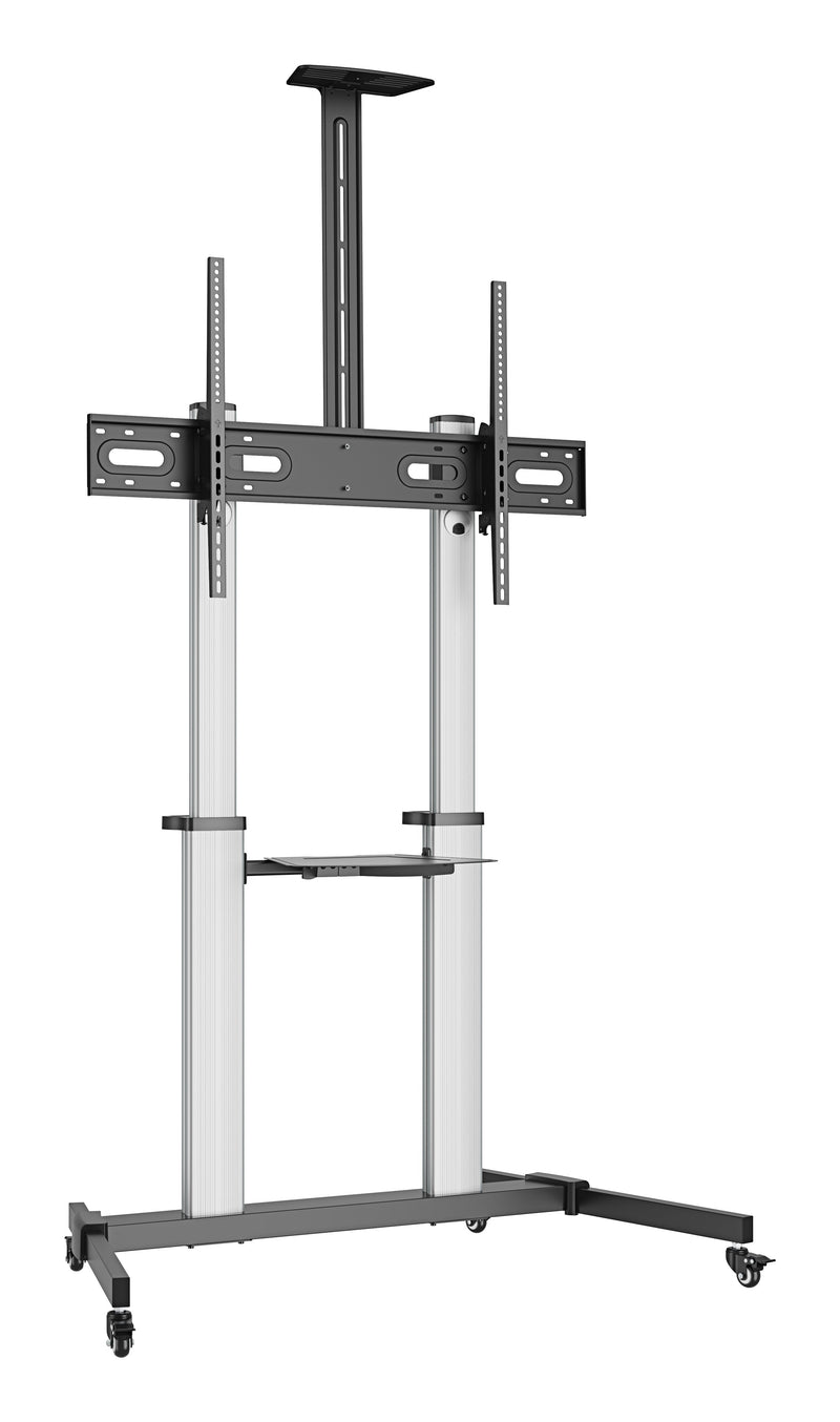 Ewent EW1592 Stand Floor Screens Interactivas/TV 60A 100 - Tray Multiusos - Weight Max. 100KG -