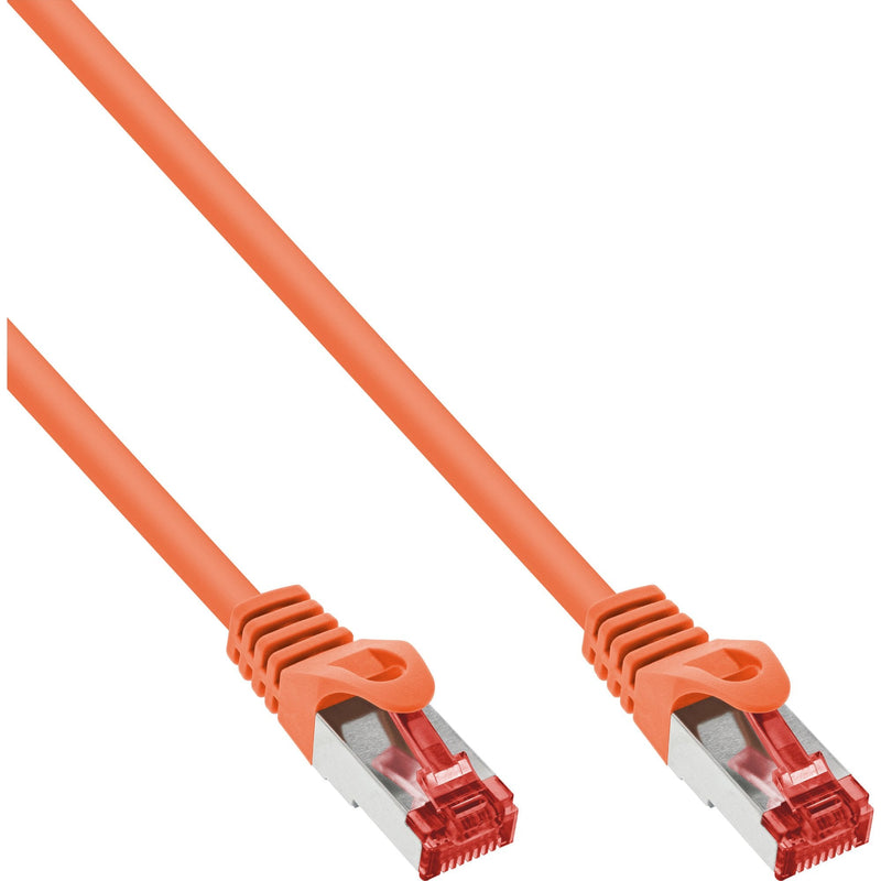 Inline Network Cable S/FTP Pimf CAT.6 250MHZ Pvc Cobre Orange 20M