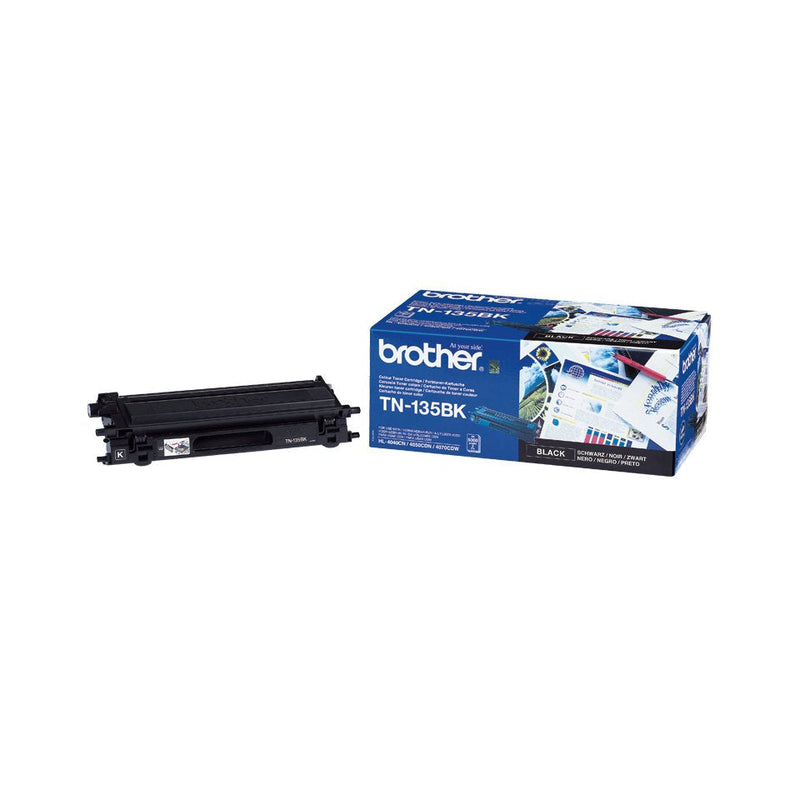Brother TN135BK Black Genuine Toner Brother DCP-9040, 9042, 9045, HL-4040, 4050, 4070, MFC-9420, 9440, 9450, 9