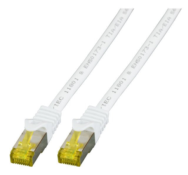 Cable Efb RJ45 Network S FTP, CAT.6A, Lszh, CAT.7 ROHK.,7.5M, White