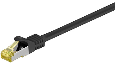Goobay RJ-45 CAT.7 7.5M Network Cable Black 7,5M S/FTP (s-STP) — image 1