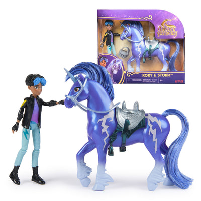 Spin Master Unicorn Academy - Rory And Unicornio Storm, Figure Toy With Melena, Cola And Brush Reales 6074385 — image 1