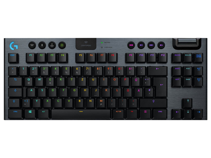 Logitech Keyboard German G G915 Tkl RF Wireless + Bluetooth Qwertz Black