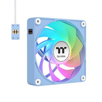 Thermaltake Fan PC CT120 Ex Reverse ARGB Sync PC Cooling Fan, Blue Claro, Paquete 3 CL-F198-PL12BU-A — image 1