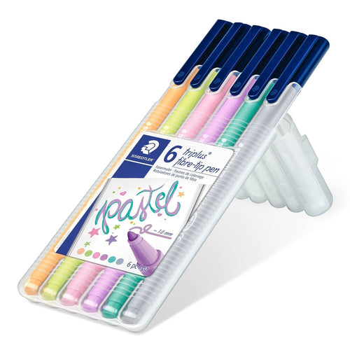 Staedtler Marker Triplus Colour 323 Surtidos Pastel Case 6U- — image 1