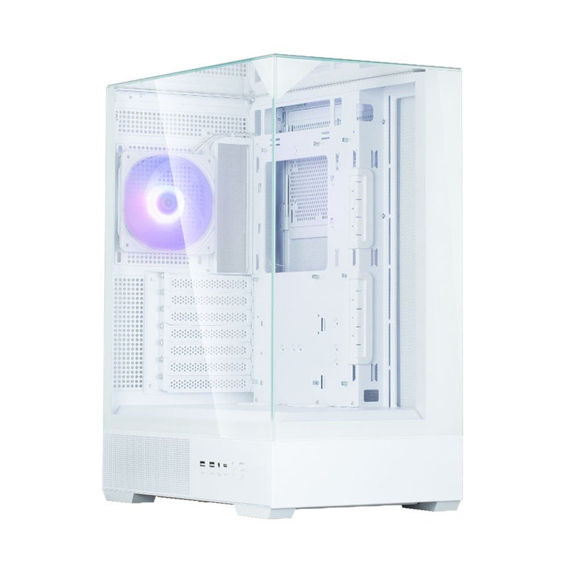 Zalman PC Case P40 Prism White Midi Tower White