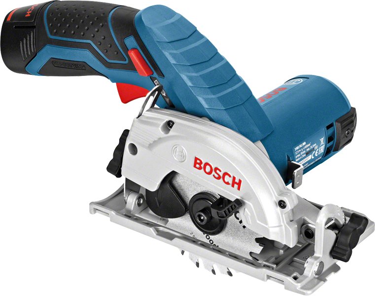 Bosch Saw Circular Wireless Gks 12V-26 Professional, 12 Voltios Blue/Black Without Battery Ni Charger 06016A10