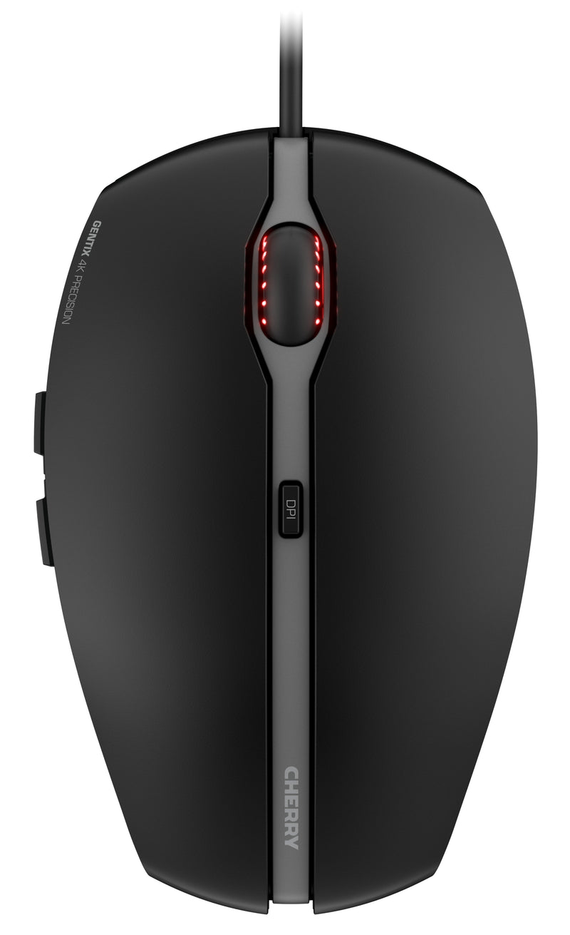 Cherry Mouse Gentix 4K Corded Optical Business USB Black