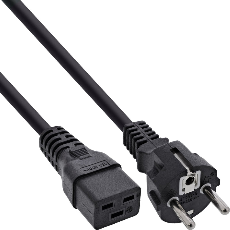 Inline Cable Power 16A Type F Recto a Connector IEC IEC320/C19 2M